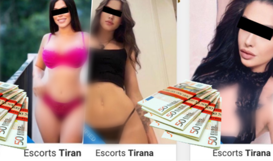 Eskortat e huaja “zaptojnë” Shqipërinë, s*ks 200 euro ora, shërbimet ekstra plus