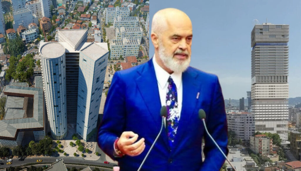 Vazhdon betonizimi i Tiranës dhe bregdetit/ Lejet e miratuara për kulla dhe hotele
