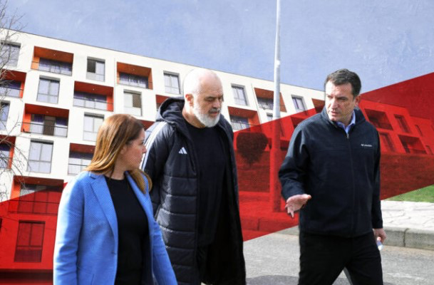 Prezantimet fasadë në “Qytetin Studenti”, godinat pa ngrohje