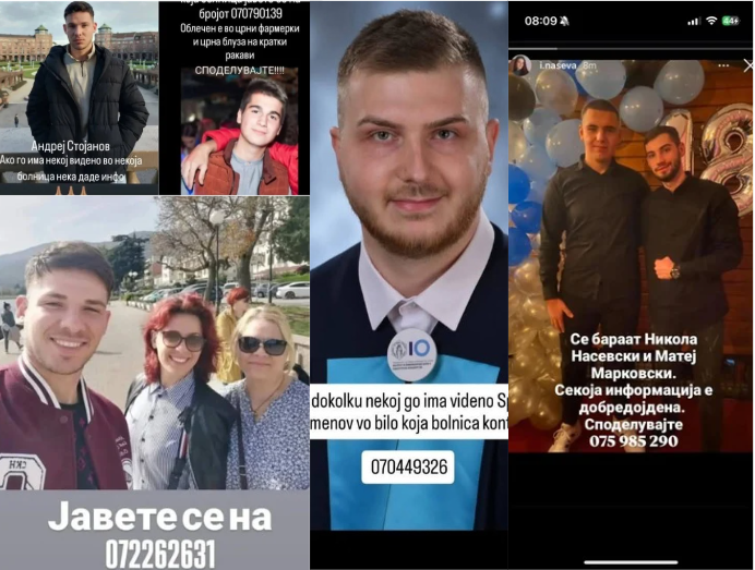 Zjarri me mbi 50 viktima në Maqedoni, familjarët e të rinjve kërkojnë informacione për ta në rrjetet sociale